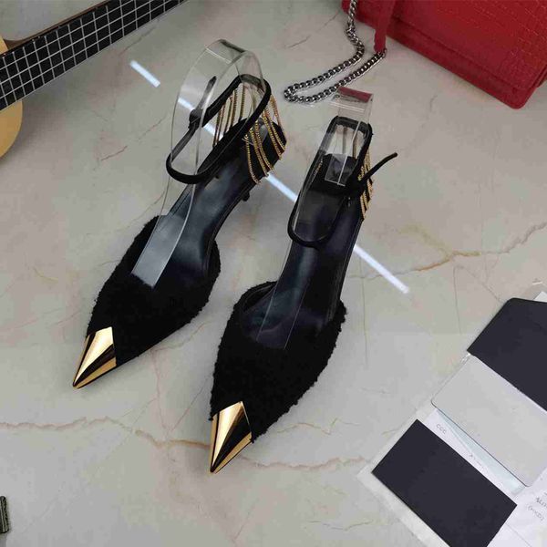 shoes dress black women party designer pointed toe iron buckle 6cm thin heels tassel lady pumps leather sole
shoes dress black women party designer pointed toe iron buckle 6cm thin heels tassel lady pumps leather sole