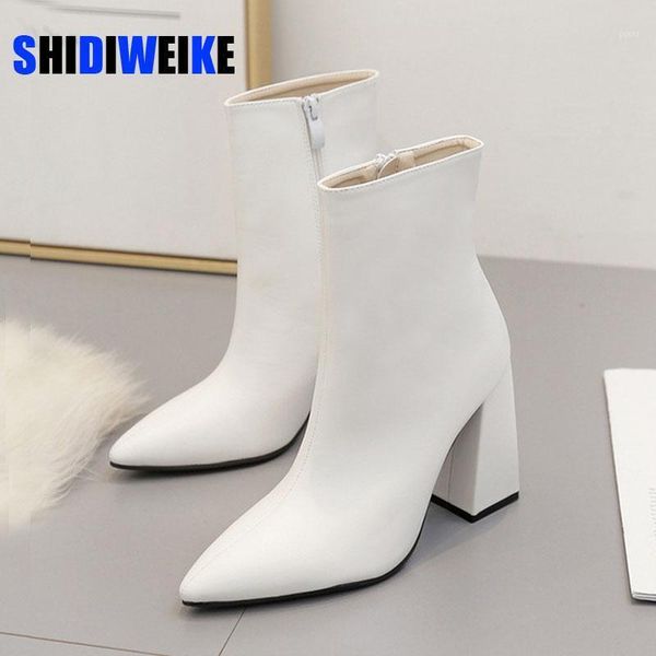 2020 fashion luxury women chunky 10.5cm high heels fetish sock boots soft leather block white heels ankle boots scarpins shoes1, Black
2020 fashion luxury women chunky 10.5cm high heels fetish sock boots soft leather block white heels ankle boots scarpins shoes1, Black