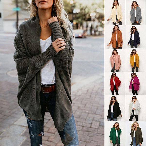 autumn winter women cardigan jacket 2021 long sleeve black women knitted sweater loose korean casual jumper ladies dr895, White;black
autumn winter women cardigan jacket 2021 long sleeve black women knitted sweater loose korean casual jumper ladies dr895, White;black