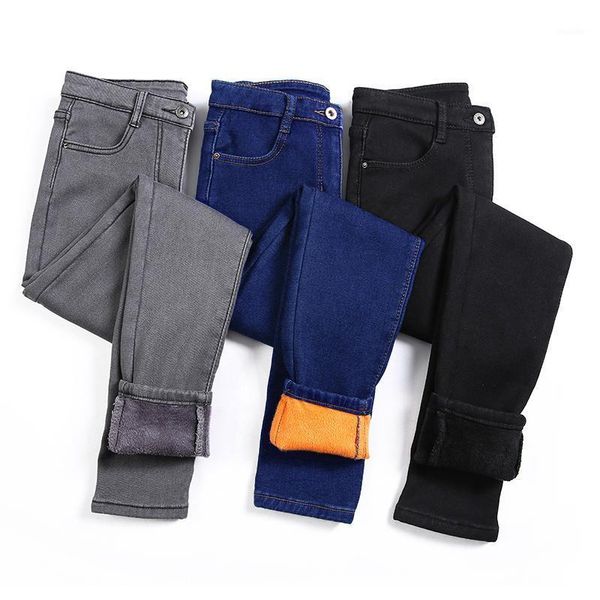 2020 women stretch skinny jeans lady casual cotton plush pants student fetish autumn jeansy winter warm pencil trousers1, Blue
2020 women stretch skinny jeans lady casual cotton plush pants student fetish autumn jeansy winter warm pencil trousers1, Blue
