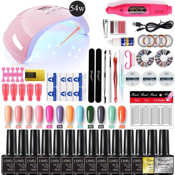 nail polish set uv led lamp with 18/12/10 pcs gel nail polish set soak off manicure tools electric drill for tools
nail polish set uv led lamp with 18/12/10 pcs gel nail polish set soak off manicure tools electric drill for tools