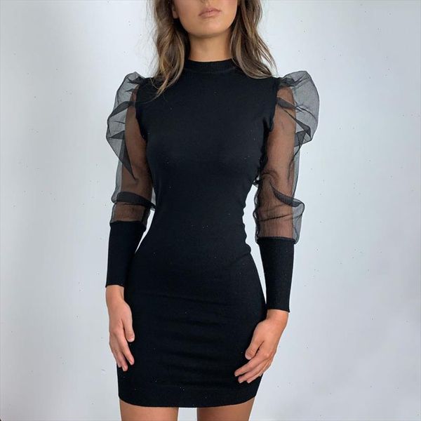 vintage bodycon dress fashion women slim ol business office formal dress long puff sleeve winter party elegant new, Black;gray
vintage bodycon dress fashion women slim ol business office formal dress long puff sleeve winter party elegant new, Black;gray