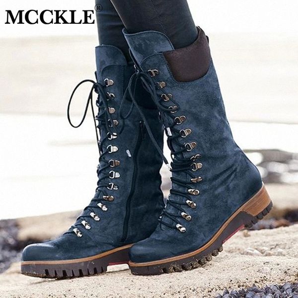 mcckle women knight boot mid calf boots ladies suede lace up platform female plus size shoes fashion winter comfortable #kk2l, Black
mcckle women knight boot mid calf boots ladies suede lace up platform female plus size shoes fashion winter comfortable #kk2l, Black