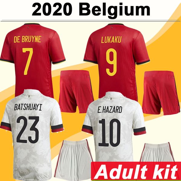 2020 belgium de bruyne e. hazard suit soccer jerseys lukaku kompany fellaini home away mens kit football shirts mertens short uniforms, Black
2020 belgium de bruyne e. hazard suit soccer jerseys lukaku kompany fellaini home away mens kit football shirts mertens short uniforms, Black