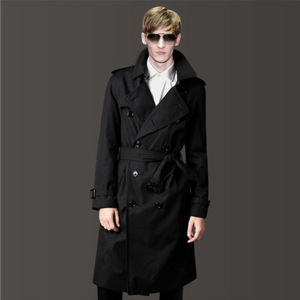 spring and autumn new large middle aged men's windbreaker casual korean double breasted knee length overcoat for men, Tan;black
spring and autumn new large middle aged men's windbreaker casual korean double breasted knee length overcoat for men, Tan;black