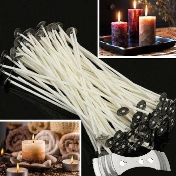 15cm pre waxed candlewicks for candle making+1pc 3-hole holder bracket new jllllc
15cm pre waxed candlewicks for candle making+1pc 3-hole holder bracket new jllllc