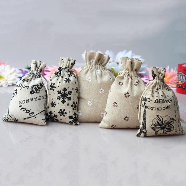 1pc handmade jute drawstring burlap wedding party christmas gift jewelry pouches packaging bag wholesale
1pc handmade jute drawstring burlap wedding party christmas gift jewelry pouches packaging bag wholesale