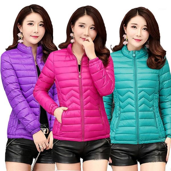women's down & parkas 2021 women winter basic jacket light soft candy color spring coat female short cotton-down outerwear plus size 5x, Black
women's down & parkas 2021 women winter basic jacket light soft candy color spring coat female short cotton-down outerwear plus size 5x, Black