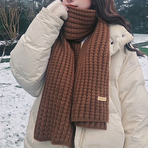 vipwomen korean wool version winter of thickened ins small fresh versatile lovers students knitted scarf for men to keep warm mvp, Blue;gray
vipwomen korean wool version winter of thickened ins small fresh versatile lovers students knitted scarf for men to keep warm mvp, Blue;gray
