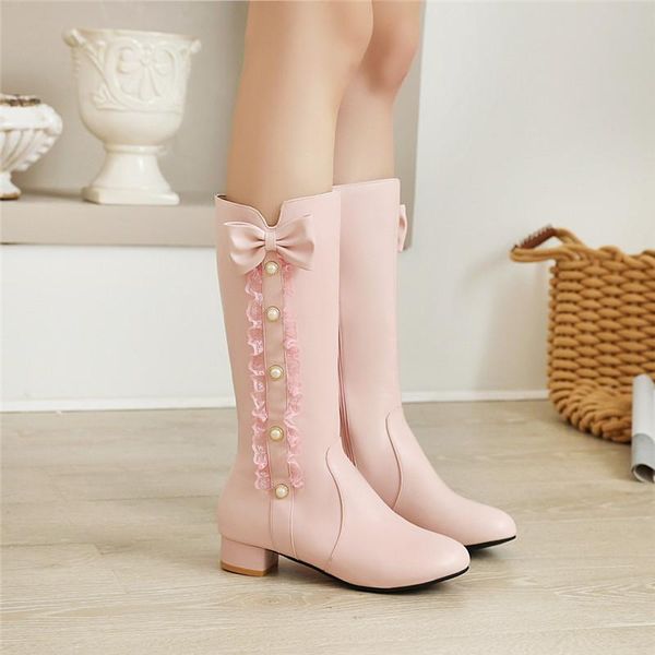 boots yqbtdl 2021 autumn winter cosplay mid long women pink white black princess ruffles butterfly-knot chunky hees lolita shoes
boots yqbtdl 2021 autumn winter cosplay mid long women pink white black princess ruffles butterfly-knot chunky hees lolita shoes