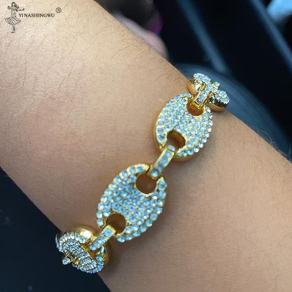 link, chain rhinestone coffee beans link bracelets jewelry hip hop punk for men 13mm 8'' iced out multi-color width, Black
link, chain rhinestone coffee beans link bracelets jewelry hip hop punk for men 13mm 8'' iced out multi-color width, Black