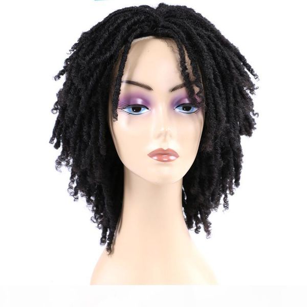 6" short soft brown synthetic wigs for black women faux locs dreadlock dreads braiding crochet twist fiber american hair wig 
6" short soft brown synthetic wigs for black women faux locs dreadlock dreads braiding crochet twist fiber american hair wig