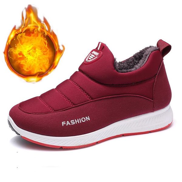 couple snow boots winter boots women warm short plush shoes cotton non-slip waterproof plus velvet ankle ladies shoes, Black
couple snow boots winter boots women warm short plush shoes cotton non-slip waterproof plus velvet ankle ladies shoes, Black