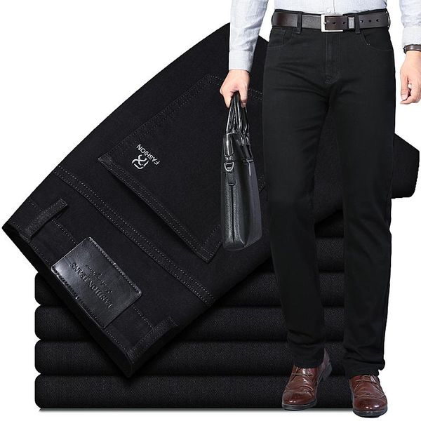 men's jeans brand fashion business classic style casual stretch slim jean pants spring and autumn maledenim trousers black blue
men's jeans brand fashion business classic style casual stretch slim jean pants spring and autumn maledenim trousers black blue