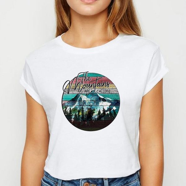 new t-shirt female mountain tshirt spring summer recreational vestidos aesthetics graphic women's shirt white o-collar t-shirts
new t-shirt female mountain tshirt spring summer recreational vestidos aesthetics graphic women's shirt white o-collar t-shirts