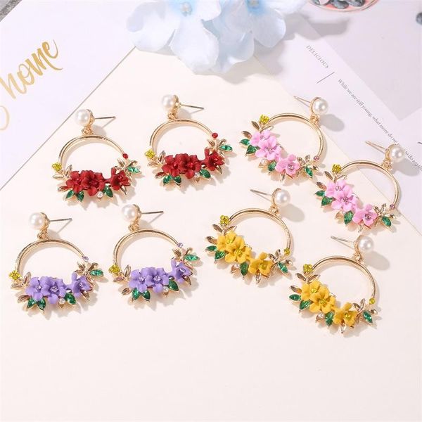luokey hoop earrings for women girls valentine's day gift fashion korean style flower earrings party wedding jewelry accessories, Golden;silver
luokey hoop earrings for women girls valentine's day gift fashion korean style flower earrings party wedding jewelry accessories, Golden;silver