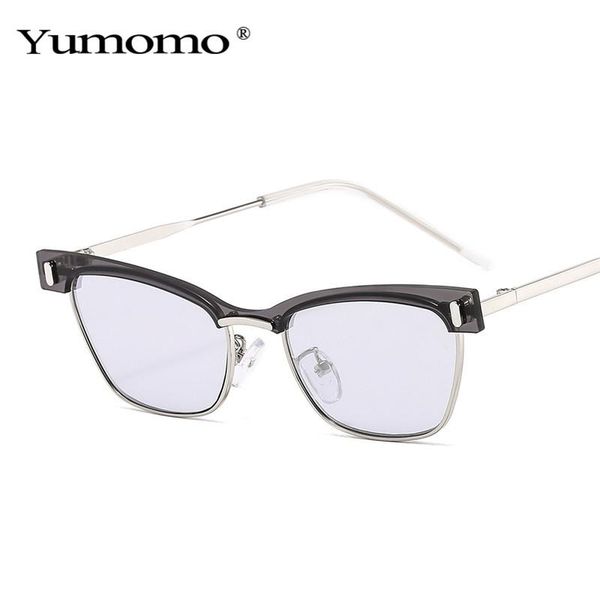sunglasses 2021 semi-rimless square women men classic candy color brand designer retro eyewear gafas uv400, White;black
sunglasses 2021 semi-rimless square women men classic candy color brand designer retro eyewear gafas uv400, White;black