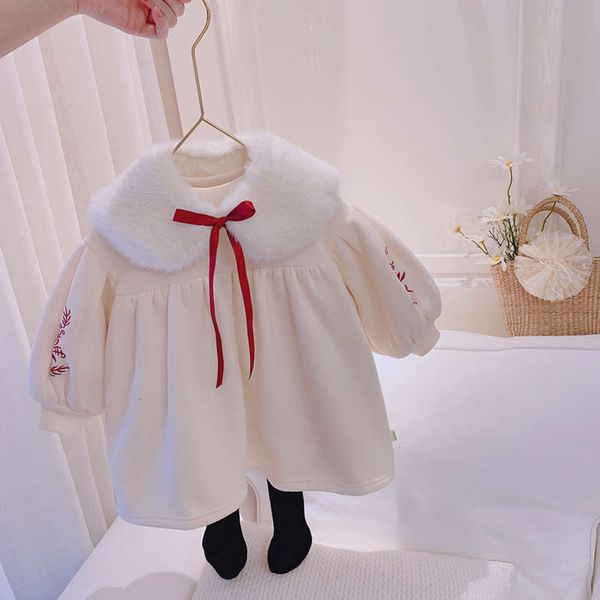 one girls' plush 2020 winter new baby year old princs children's drs hjmua4yb, Red;yellow
one girls' plush 2020 winter new baby year old princs children's drs hjmua4yb, Red;yellow