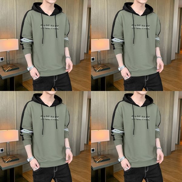 cetyi fashion 2020 casual men's loose new sweatersweater sweater autumn korean fashion brand hooded versatile long men's sleeve po, Black
cetyi fashion 2020 casual men's loose new sweatersweater sweater autumn korean fashion brand hooded versatile long men's sleeve po, Black