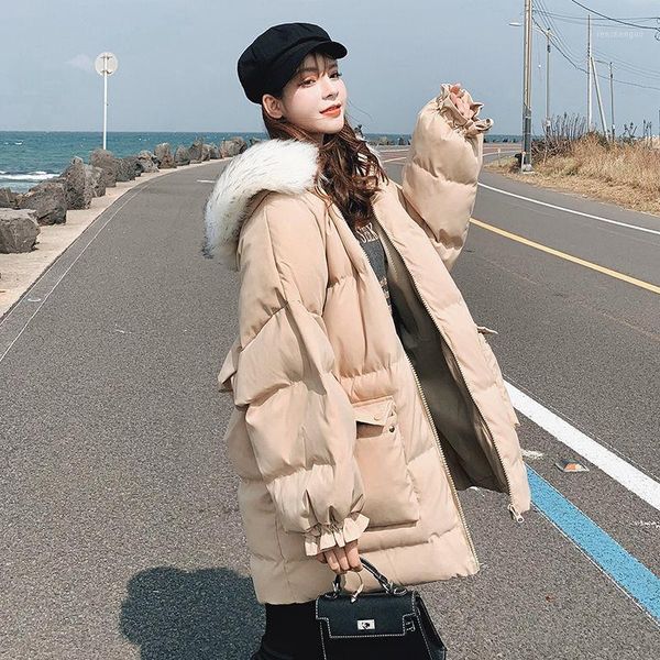 winter big fur collar coats women winter jacket 2020 new cotton jacket coats woman down cotton parkas coat casual loose outwear1, Black
winter big fur collar coats women winter jacket 2020 new cotton jacket coats woman down cotton parkas coat casual loose outwear1, Black