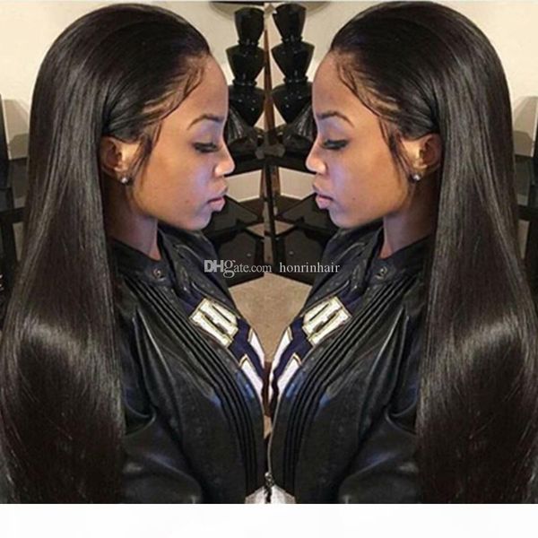 lace front human hair wig silky straight peruvian virgin hair 150% density natural hairline with baby hair full lace wig bleached knots, Black;brown
lace front human hair wig silky straight peruvian virgin hair 150% density natural hairline with baby hair full lace wig bleached knots, Black;brown