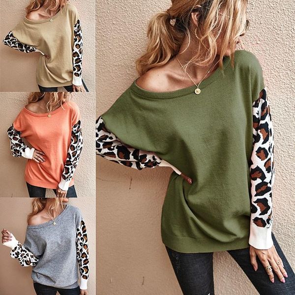 designer womens 2020 autumn new product fashion stitching sweater black friday 2021 deals, Black;white
designer womens 2020 autumn new product fashion stitching sweater black friday 2021 deals, Black;white