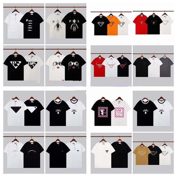 22 designer prad brand new t shirt t shirts inverted triangle letter print couple same size m-xxl, White;black
22 designer prad brand new t shirt t shirts inverted triangle letter print couple same size m-xxl, White;black