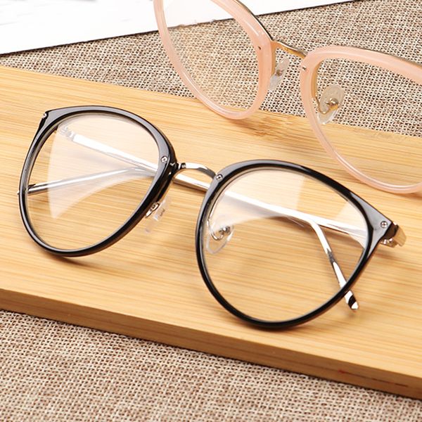 classic retro optical transparent lens women myopia eyeglasses frames metal spectacles clear lenses women's glasses, Silver
classic retro optical transparent lens women myopia eyeglasses frames metal spectacles clear lenses women's glasses, Silver