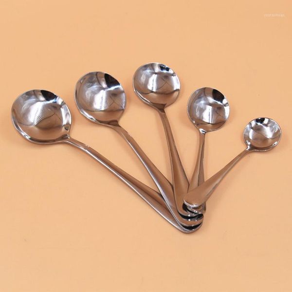 spoons wholesale- 1pc selling silver happy gifts nice round stainless steel kitchen soup spoon1
spoons wholesale- 1pc selling silver happy gifts nice round stainless steel kitchen soup spoon1