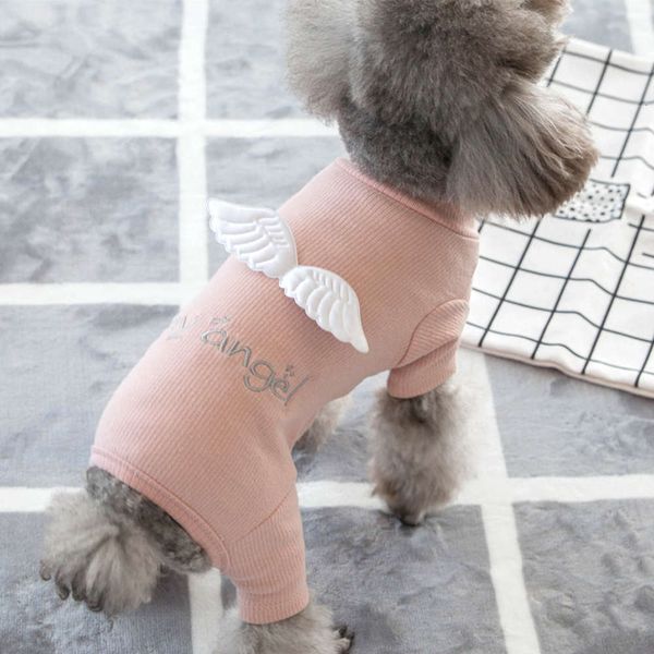 lovers' t-shirt pet teddy little dog cat four legged autumn and winter cloth 
lovers' t-shirt pet teddy little dog cat four legged autumn and winter cloth