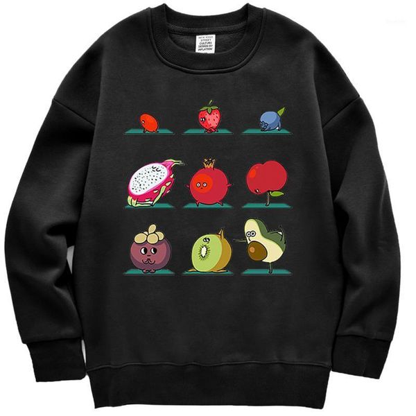 fruit keeps healthy during exercise hoodie womens casual autumn sweatshirt crewneck comfortable hoody street fleece clothing1, Black
fruit keeps healthy during exercise hoodie womens casual autumn sweatshirt crewneck comfortable hoody street fleece clothing1, Black