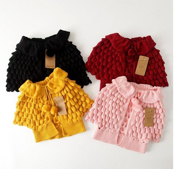 pullover hu sunshine kids girls knitted cape sweaters coats design ruffles fall winter jackets outwears wholesale, Blue
pullover hu sunshine kids girls knitted cape sweaters coats design ruffles fall winter jackets outwears wholesale, Blue