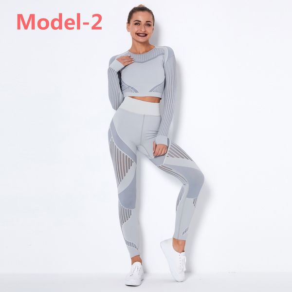 women seamless gym sets high waist gym mesh leggings shirts suit long sleeve fitness workout sports running thin sport sets c0122, Gray
women seamless gym sets high waist gym mesh leggings shirts suit long sleeve fitness workout sports running thin sport sets c0122, Gray