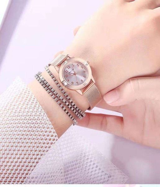 waterproof women's japanese movement watch luminous steel mesh band watch korean version simple fashion women's watch, Slivery;brown
waterproof women's japanese movement watch luminous steel mesh band watch korean version simple fashion women's watch, Slivery;brown