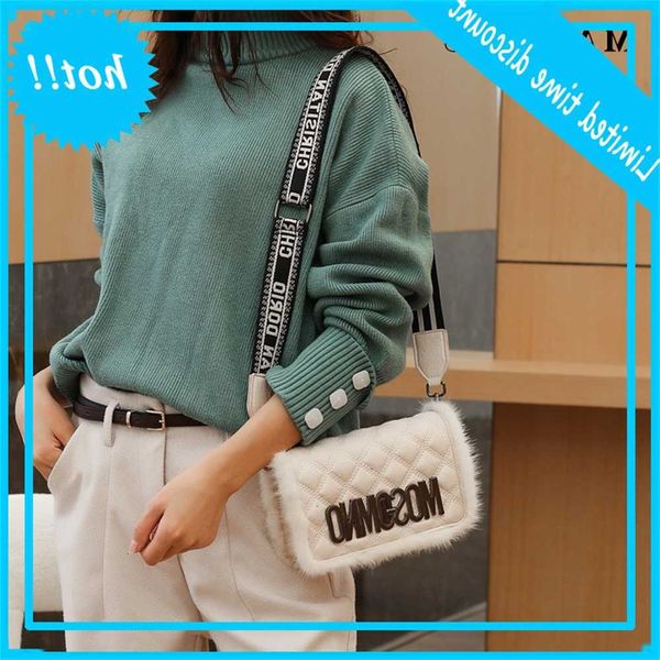 maidudu women's 2020 new wide strap messenger mink hair fashion letter lock single shoulder texture bag
maidudu women's 2020 new wide strap messenger mink hair fashion letter lock single shoulder texture bag