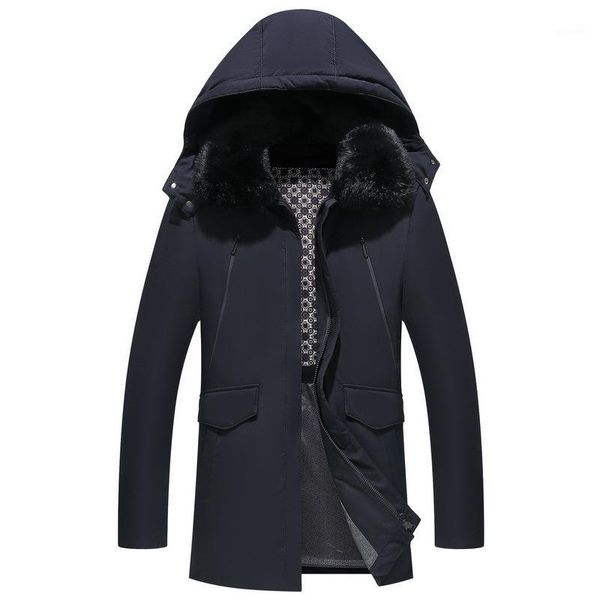 new style work clothing middle-aged down jacket men's thick mid-length father grandfather-jacket men's1, Black
new style work clothing middle-aged down jacket men's thick mid-length father grandfather-jacket men's1, Black