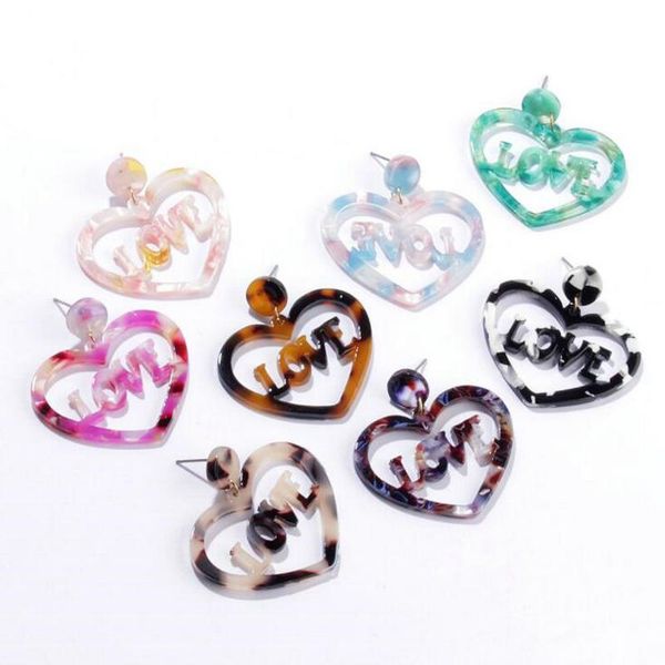dangle & chandelier oorbellen resin heart shaped earrings love letter for women fashion party jewelry 2021gifts wholesale, Silver
dangle & chandelier oorbellen resin heart shaped earrings love letter for women fashion party jewelry 2021gifts wholesale, Silver