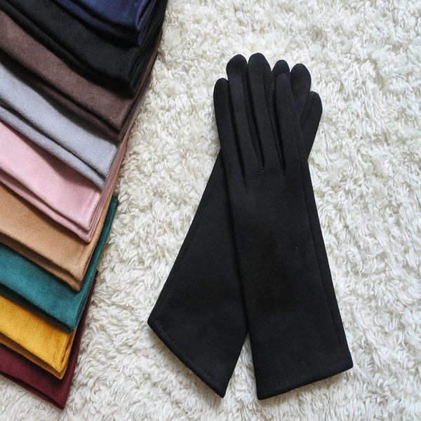 five fingers gloves for touch screen and reading 2021 suede super soft autumn winter, Blue;gray
five fingers gloves for touch screen and reading 2021 suede super soft autumn winter, Blue;gray