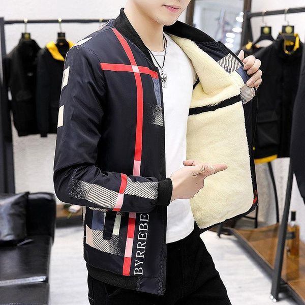 men's coat brushed and thick autumn and winter korean version fashion coat autumn ins handsome jacket winter clothes, Black;brown
men's coat brushed and thick autumn and winter korean version fashion coat autumn ins handsome jacket winter clothes, Black;brown