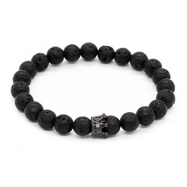 poshfeel luxury cz crown loyal charm bracelets for men 8mm narutal lava stone beads bracelets & bangles mbr170377, Black
poshfeel luxury cz crown loyal charm bracelets for men 8mm narutal lava stone beads bracelets & bangles mbr170377, Black
