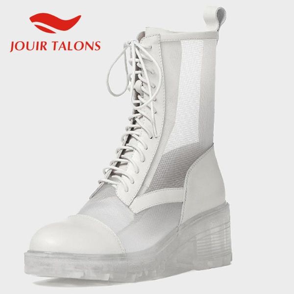 boots jouir talons high fashion three material split leather microfiber net surface platform square thick heels ankle, Black
boots jouir talons high fashion three material split leather microfiber net surface platform square thick heels ankle, Black