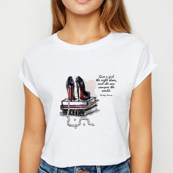 2021 new white trend harajuku student t shirt female shirt casual loose kawaii t-shirt high heels graphic streetwear tee top
2021 new white trend harajuku student t shirt female shirt casual loose kawaii t-shirt high heels graphic streetwear tee top