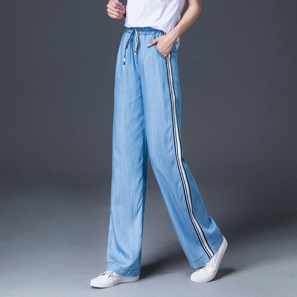 women high jeans waist pants vintage wide leg jeans full-length feminino loose pants women straight trousers, Blue
women high jeans waist pants vintage wide leg jeans full-length feminino loose pants women straight trousers, Blue