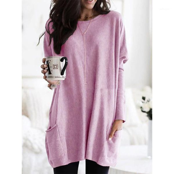 new european american long-sleeved casual pocket t-shirt women clothing aesthetic streetwear plus size long polyester1, White
new european american long-sleeved casual pocket t-shirt women clothing aesthetic streetwear plus size long polyester1, White