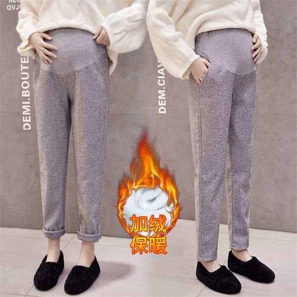 9007 autumn winter thicken warm plus velvet maternity pants adjustable belly pants clothes for pregnant women pregnancy trousers lj201125, White
9007 autumn winter thicken warm plus velvet maternity pants adjustable belly pants clothes for pregnant women pregnancy trousers lj201125, White