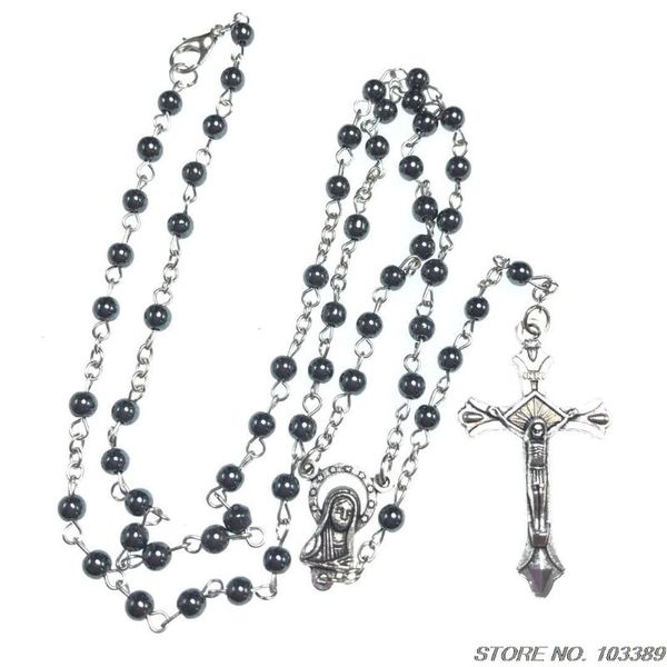 chains 2pcs/pack hematite rosary black stone 4mm bead blessed catholic first communion gifts, Silver
chains 2pcs/pack hematite rosary black stone 4mm bead blessed catholic first communion gifts, Silver
