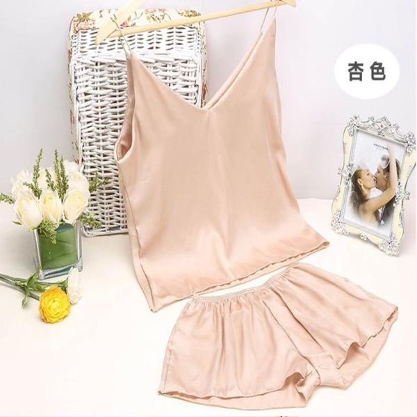 sleepwear set sling sleepwear lingerie sleep pure color underwear and shorts, Black;red
sleepwear set sling sleepwear lingerie sleep pure color underwear and shorts, Black;red