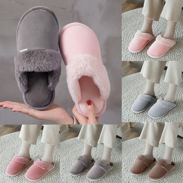 jodimitty women winter warm indoor slippers 2021 adults women's solid soft plush flip flops home shoes cotton home slippers, Black
jodimitty women winter warm indoor slippers 2021 adults women's solid soft plush flip flops home shoes cotton home slippers, Black