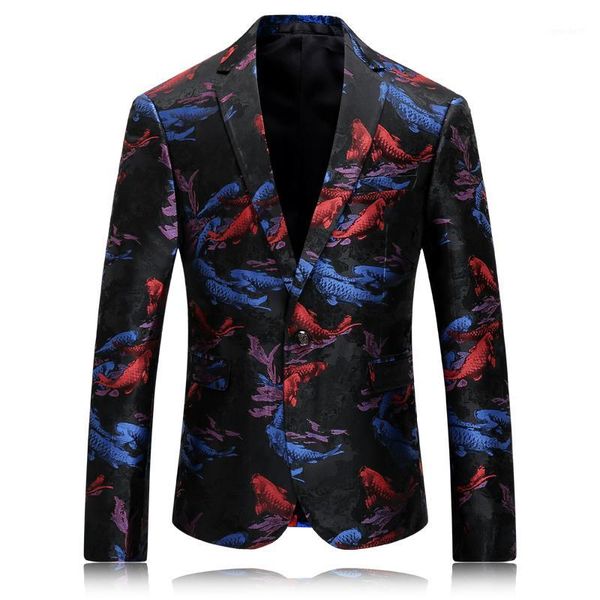men's suits & blazers mens printed blazer stage clothes for singers flower pattern bar nightclub fashion plus size 4xl wedding1, White;black
men's suits & blazers mens printed blazer stage clothes for singers flower pattern bar nightclub fashion plus size 4xl wedding1, White;black