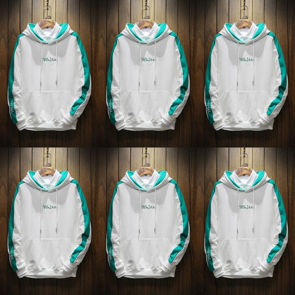 new style men's hooded sweater pullover pulloverembroidered pullovertrendy fashion loose large pullover lettered embroidered jacket for, Black
new style men's hooded sweater pullover pulloverembroidered pullovertrendy fashion loose large pullover lettered embroidered jacket for, Black